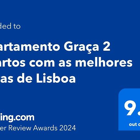 Apartamento Graca 2 Quartos Com As Melhores Vistas De Lisboa Екстериор снимка