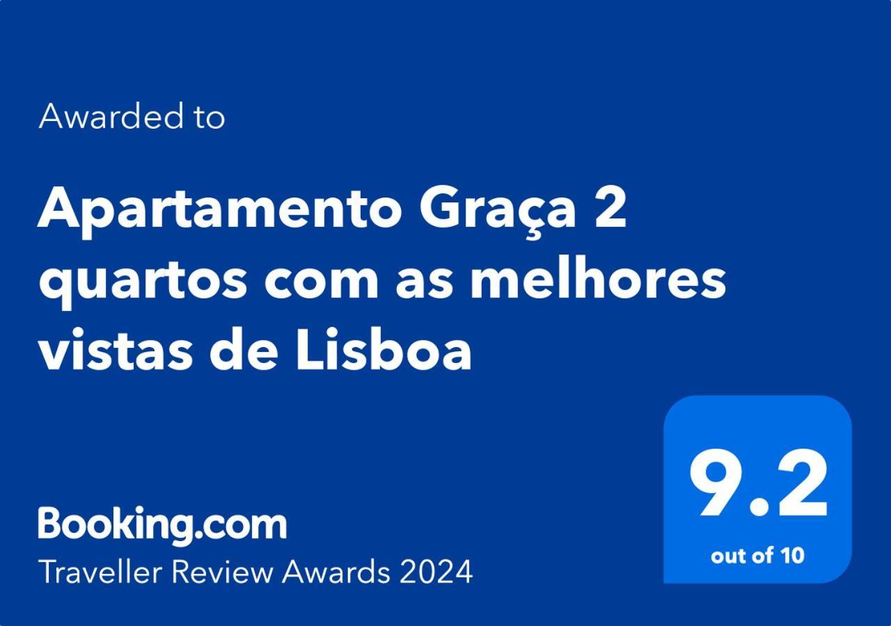 Apartamento Graca 2 Quartos Com As Melhores Vistas De Lisboa Екстериор снимка